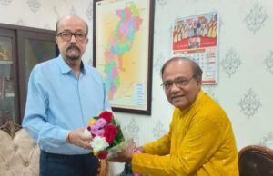 कुलपति प्रो. मनोज दयाल ने राज्यपाल से की सौजन्य भेंट