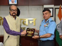 राज्यपाल श्री रमेन डेका से रक्षा महाविद्यालय नई दिल्ली के अध्ययन दल ने की सौजन्य भेंट