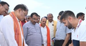 निर्माणाधीन नालंदा परिसर का मुख्यमंत्री श्री साय ने किया निरीक्षण: गुणवत्तापूर्ण एवं समय-सीमा में कार्य पूर्ण करने के दिए निर्देश