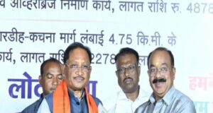 मुख्यमंत्री श्री विष्णुदेव साय ने किया कचना रेलवे ओवरब्रिज का लोकार्पण