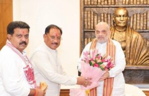 छत्तीसगढ़ में अखिल भारतीय आयुर्वेद संस्थान के स्थापना का प्रस्ताव, अमित शाह से मिले मुख्यमंत्री विष्णुदेव साय