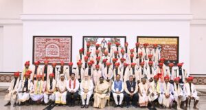 राष्ट्रपति भवन के विशेष अतिथि बने बस्तर के मांझी-चालकी : बस्तर पंडुम-2026 के विजेताओं और जनजातीय प्रतिनिधियों का हुआ विशेष सम्मान