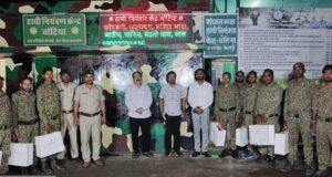 अपर मुख्य सचिव ने हाथी नियंत्रण केंद्र चोटिया का किया निरीक्षण, मानव–हाथी द्वंद्व रोकने पर विशेष जोर