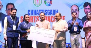 मुख्यमंत्री श्री विष्णु देव साय छत्तीसगढ़ में पहली बार आयोजित स्पोर्ट्स कॉन्क्लेव में हुए शामिल