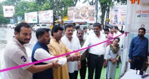 स्वतंत्रता दिवस पर रणजीता स्टेडियम के समीप सजी देशभक्ति और इतिहास की झांकी
