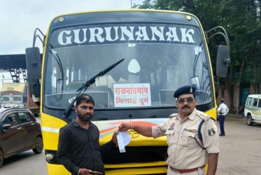 दुर्ग जिले में पहली बार शराब के नशे में बस चालक को कारावास की सजा ,15000 अर्थ दंड के साथ तीन दिवस कारावास की सजा