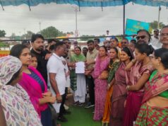 विभिन्न समस्याओं को लेकर अमलेश्वर नगर पालिका में कांग्रेस का प्रदर्शन, 10 सितंबर को चक्काजाम की चेतावनी