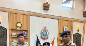महिला आरक्षक कविता ठाकुर को खेल उपलब्धि के कारण आरक्षक से पूर्व प्रधान आरक्षक पद पर पदोन्नति
