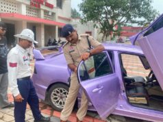 मॉडिफाइड कार, ब्लैक फिल्म एवं बिना लाइसेंस वाहन चालकों पर 16,000 रूपये का अर्थदंड