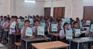सेवा संकल्प अभियान के तहत विद्यार्थियों को दिया कैरियर मार्गदर्शन