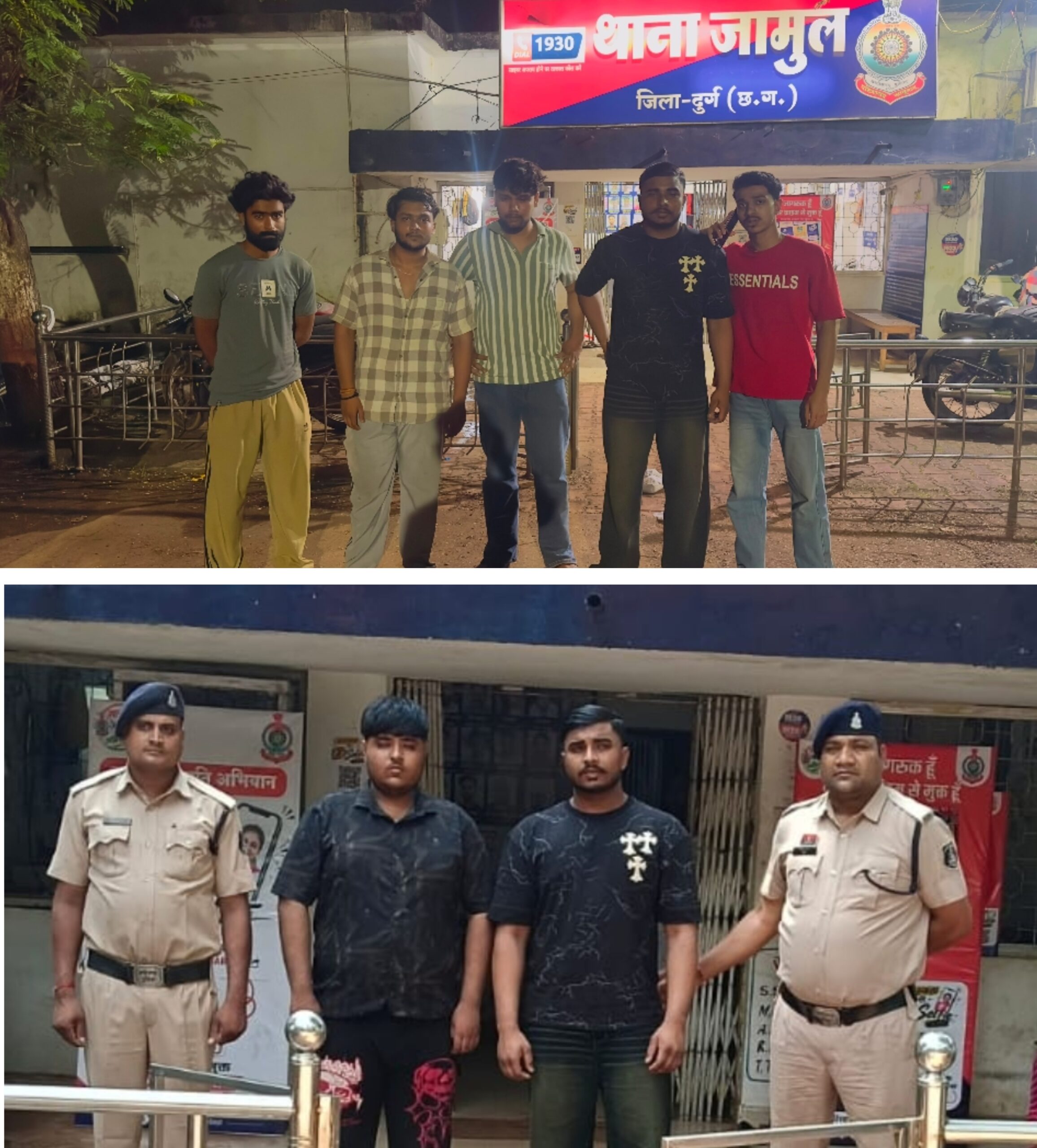 शराब पीकर रील बनाने वाले युवकों को स्टंटबाजी करना पड़ा महंगा ,चालक सहित सभी पांचों युवक पुलिस के कटघरे में पहुंचे