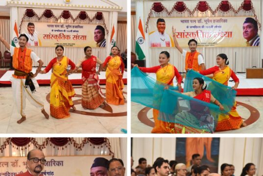 भारत रत्न डॉ. भूपेन हजारिका की जन्मशताब्दी पर लोक भवन में सांस्कृतिक संध्या