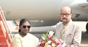 राष्ट्रपति श्रीमती मुर्मु का छत्तीसगढ़ आगमन पर हुआ आत्मीय स्वागत